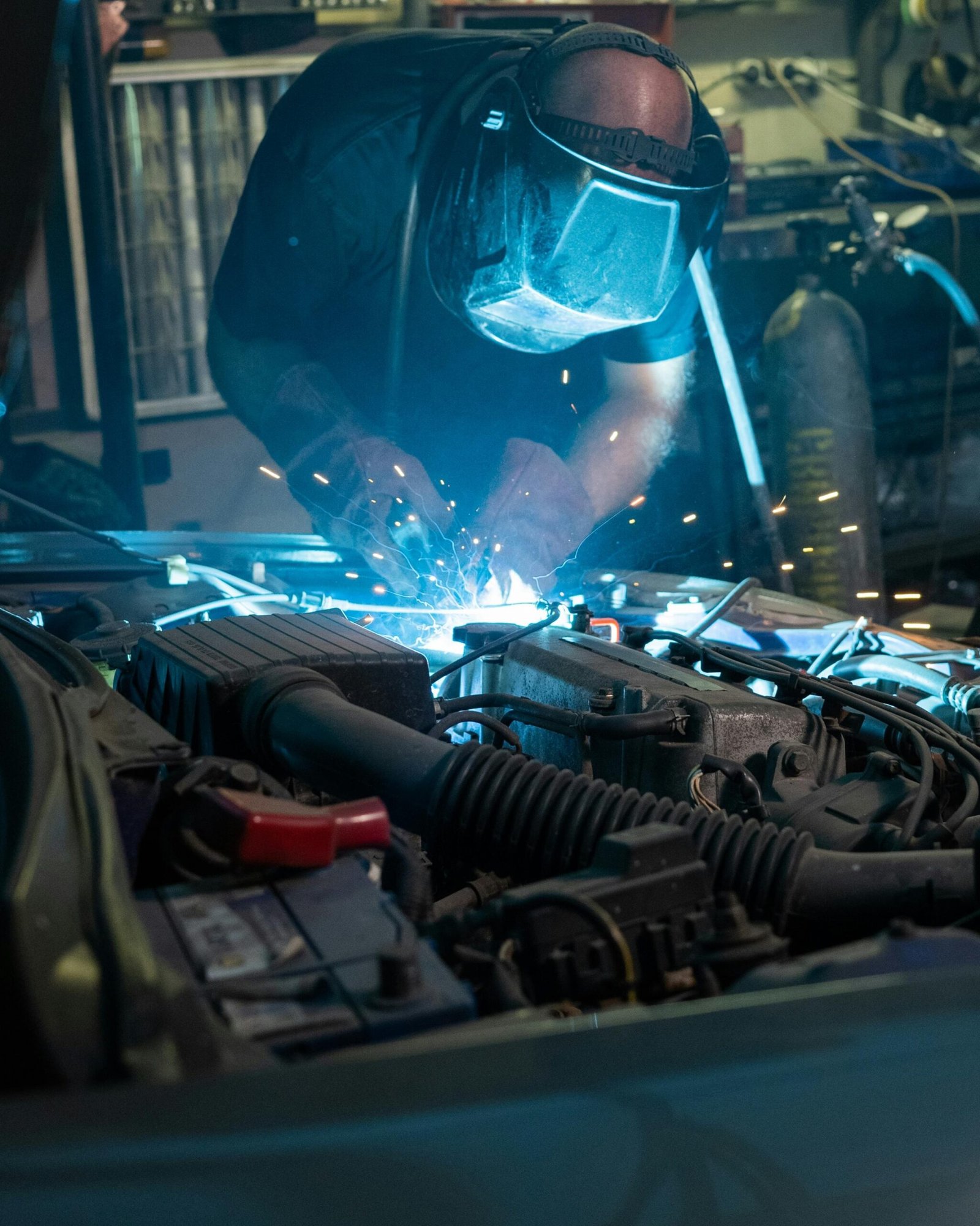 mobile vehicle welding