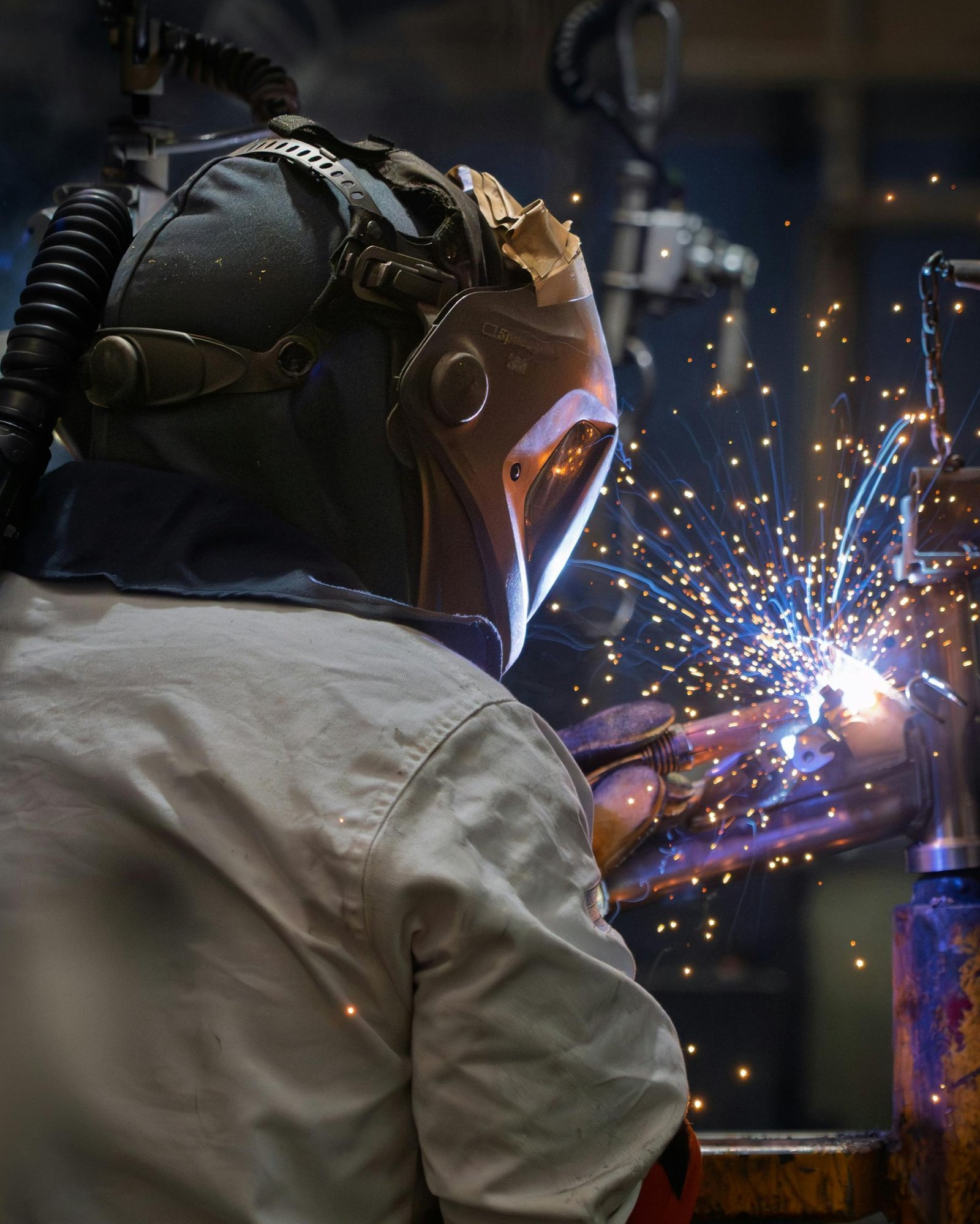 mobile plant welding